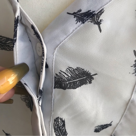 MERONA feather blouse ! - Picture 9 of 12